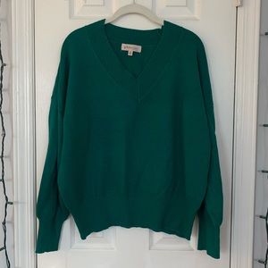 Philosophy green sweater